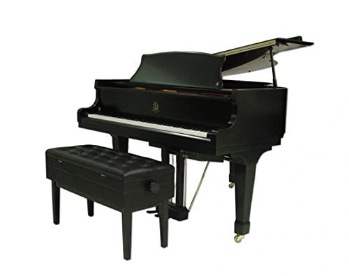 Frederick Duet Artist Adjustable Piano Bench Ebony Satin