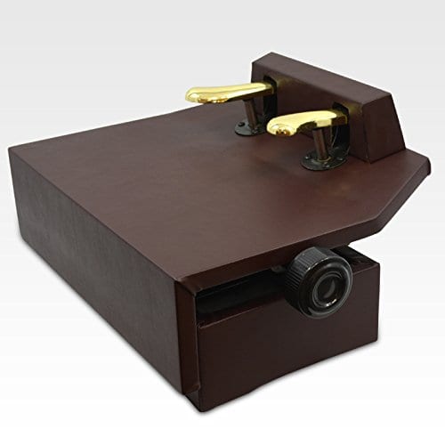 Frederick Piano Pedal Assistant Lift - Walnut Brown 