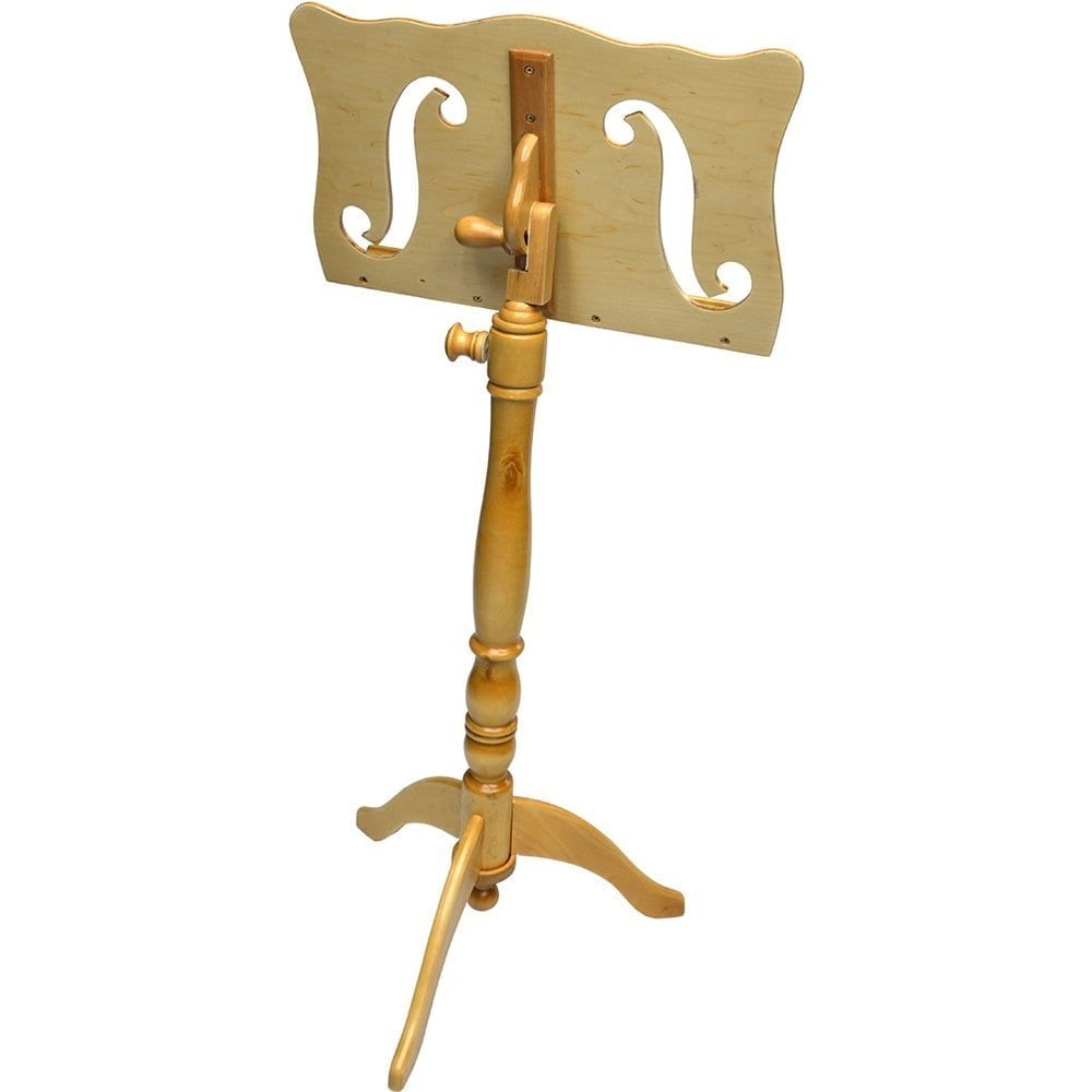 Frederick Adjustable Music Stand - Natural F-Hole 